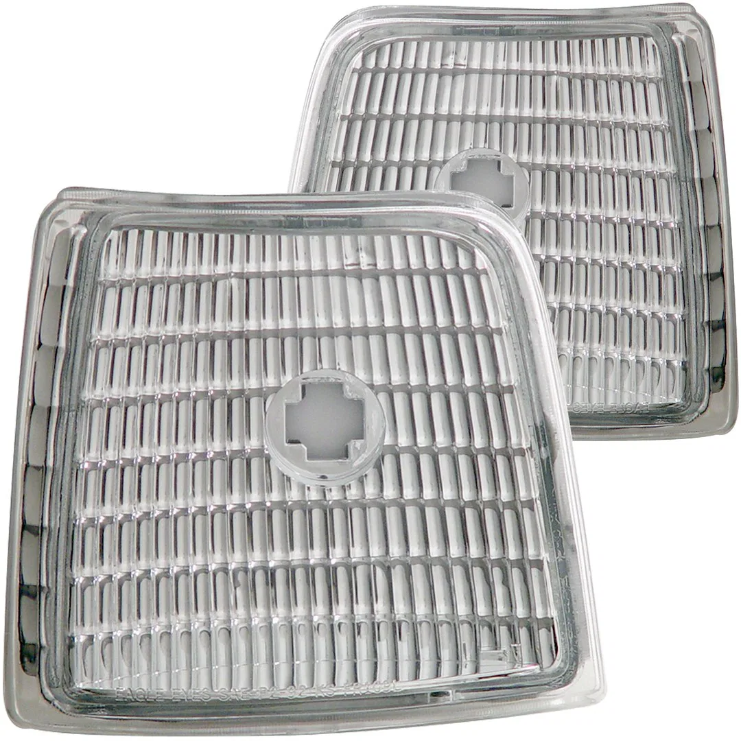 511049 – ANZO Side Marker Light, Fender Crystal Clear Lens Chrome Trim Set Of 2